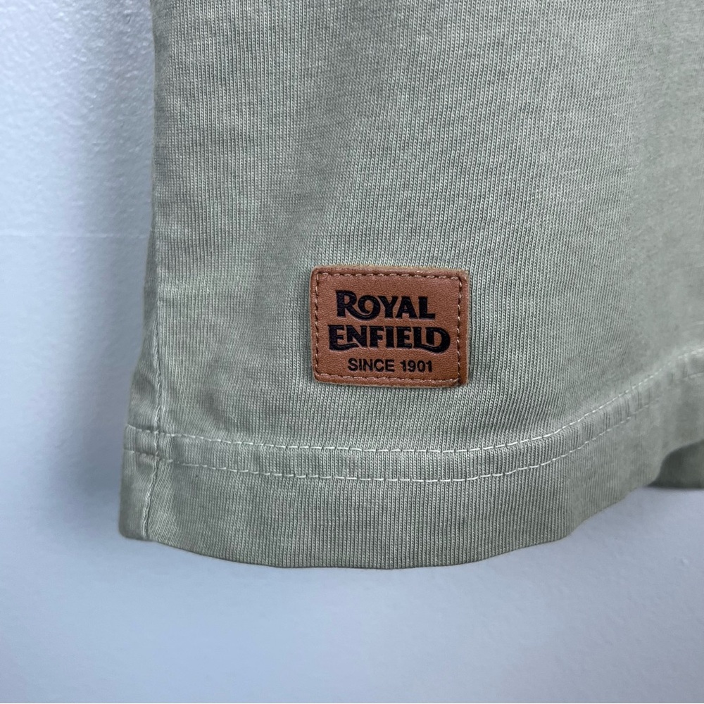 Royal Enfield Men's Cotton Doule Sided Graphic Print Tee Shirt Size XL; British - Picture 4 of 13